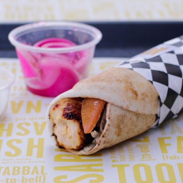 Chicken Kabob Sandwich